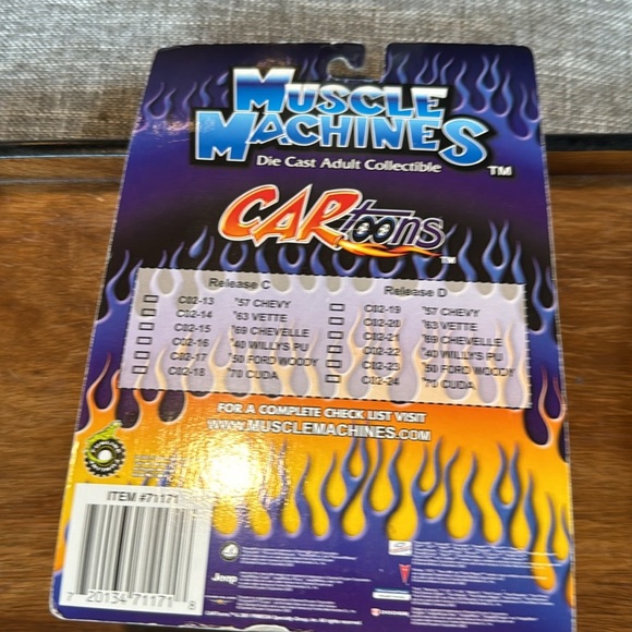 Muscle Machines 1950 '50 Ford Woody 1:64 Scale 2002 Die Cast Adult Colle… - Picture 6 of 7